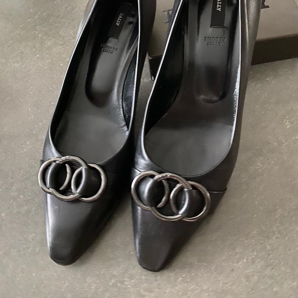 Bally | Black Heels | Size 7.5